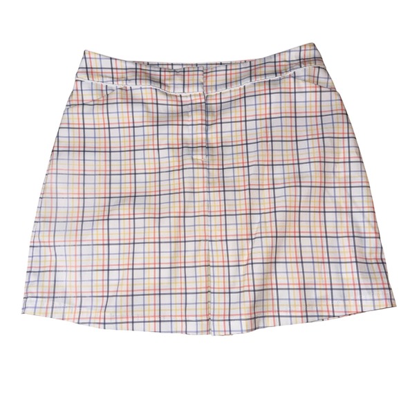 TAIL White Label Pants - TAIL White Label Women's Plaid Skirt‎ Size 12 Knee Length Golf Tennis Athletic